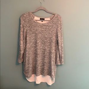AN Studio 3/4 length light sweater. Size Large